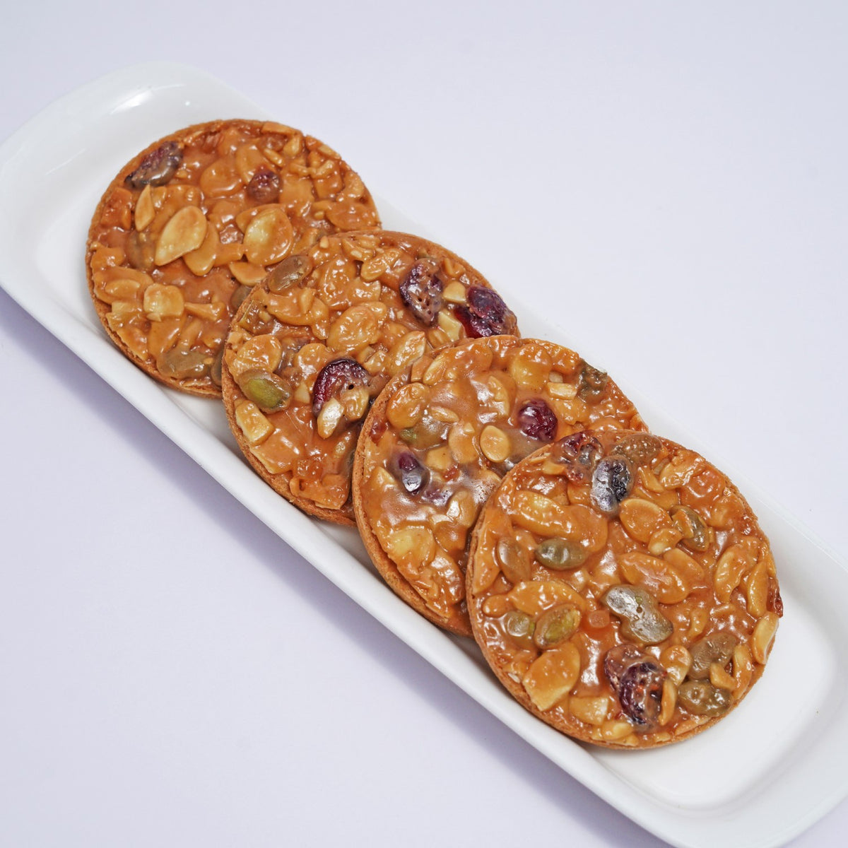 Almond Florentine Cookies (5 pcs)