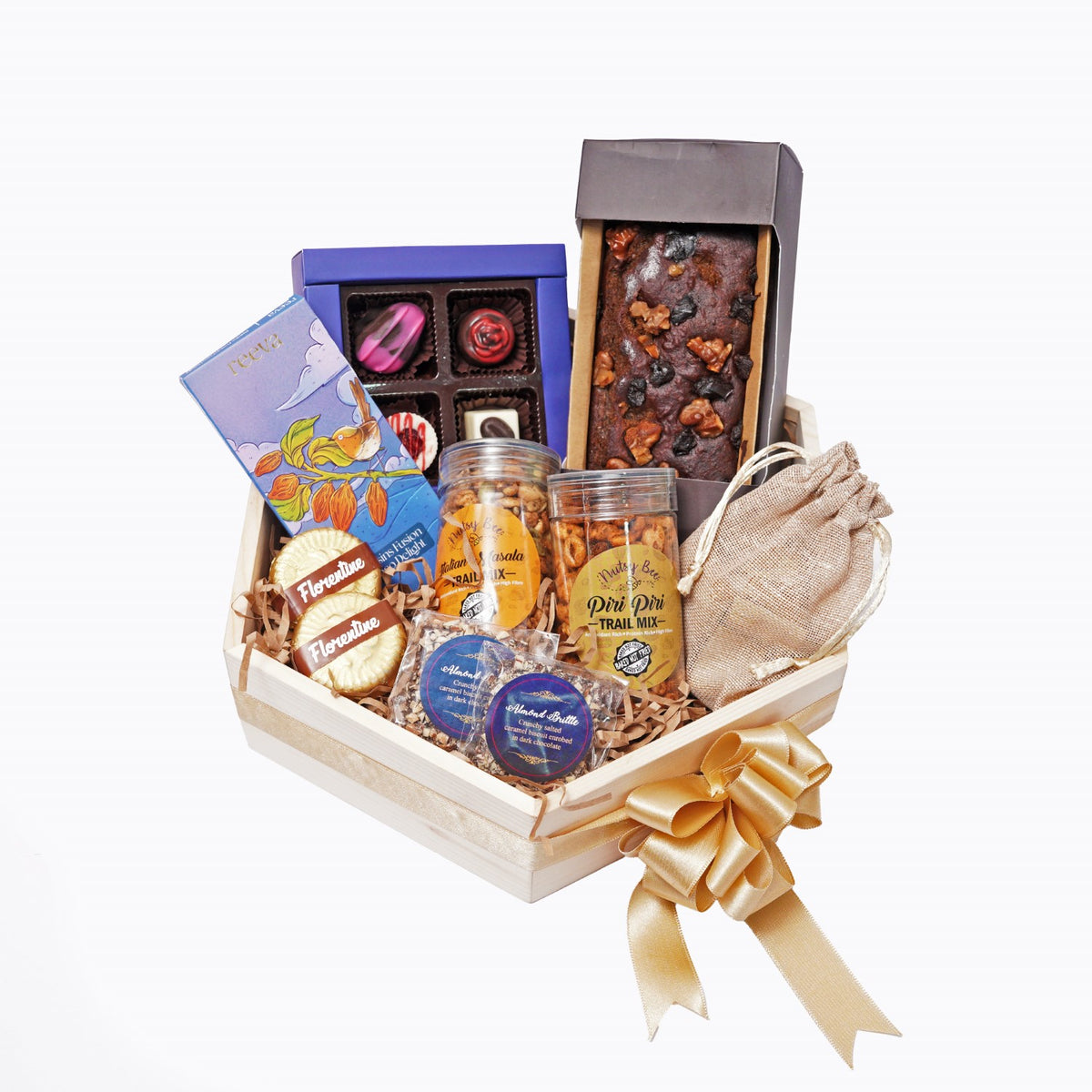 Hexagonal sweet hamper