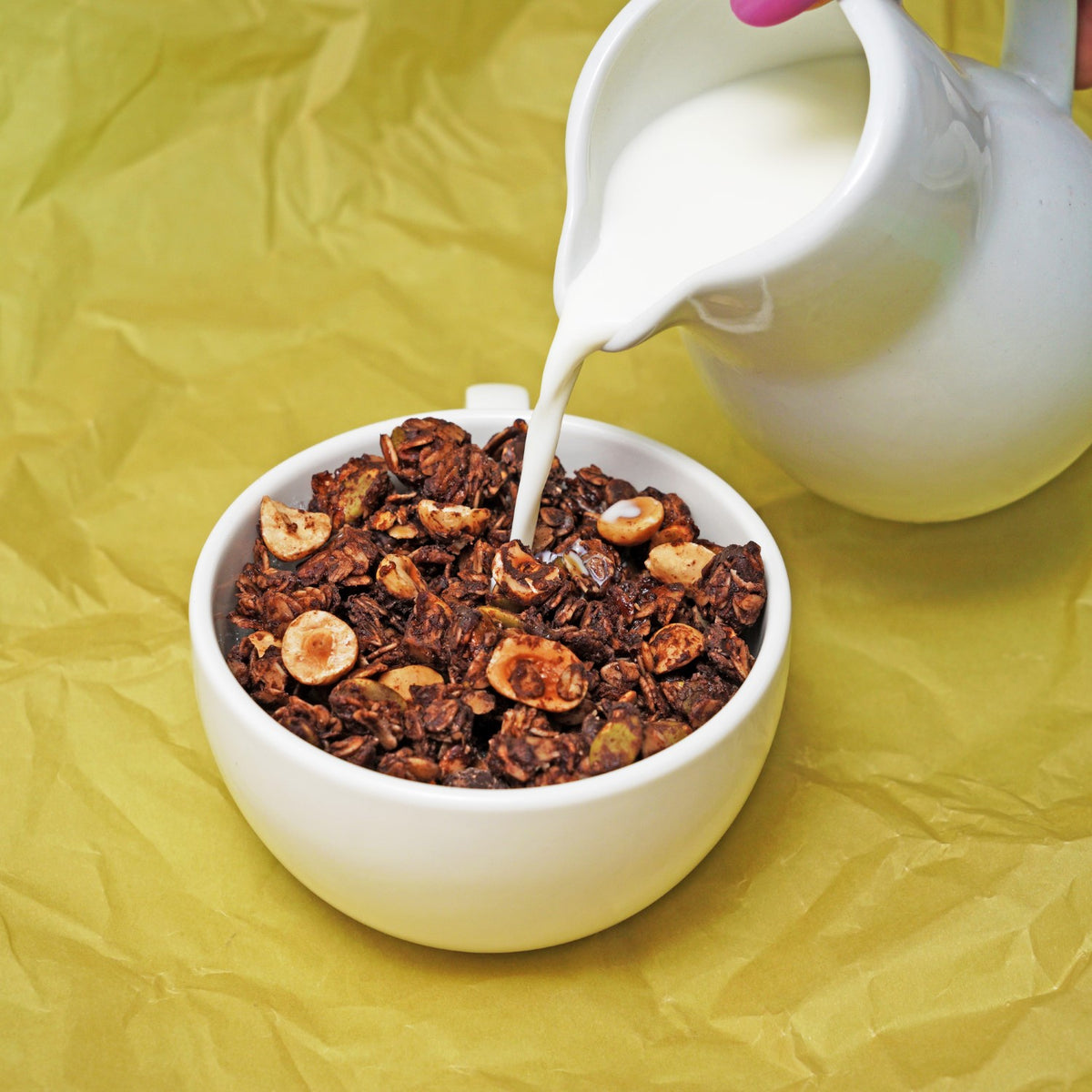 Chocolate Hazelnut Granola