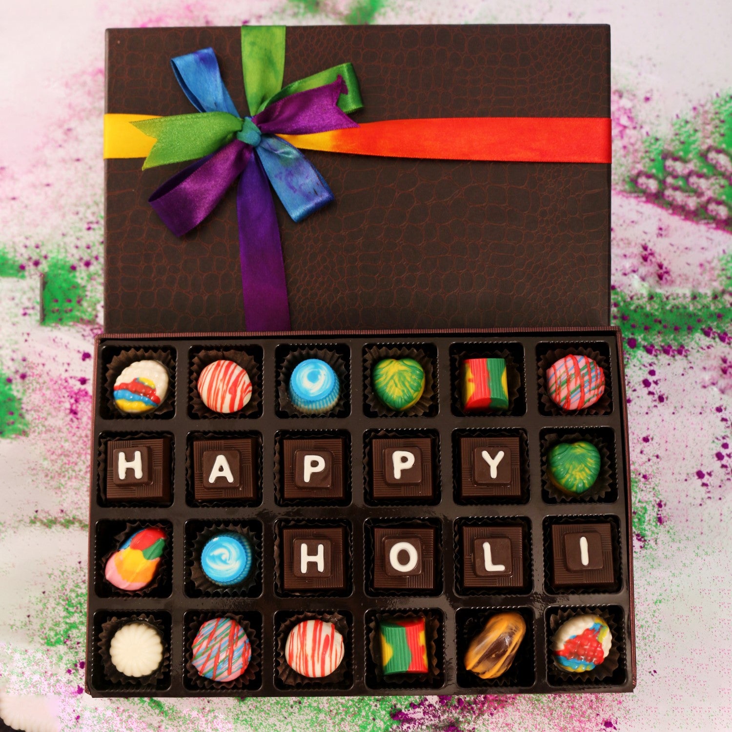 Happy Holi Festive Chocolate Box