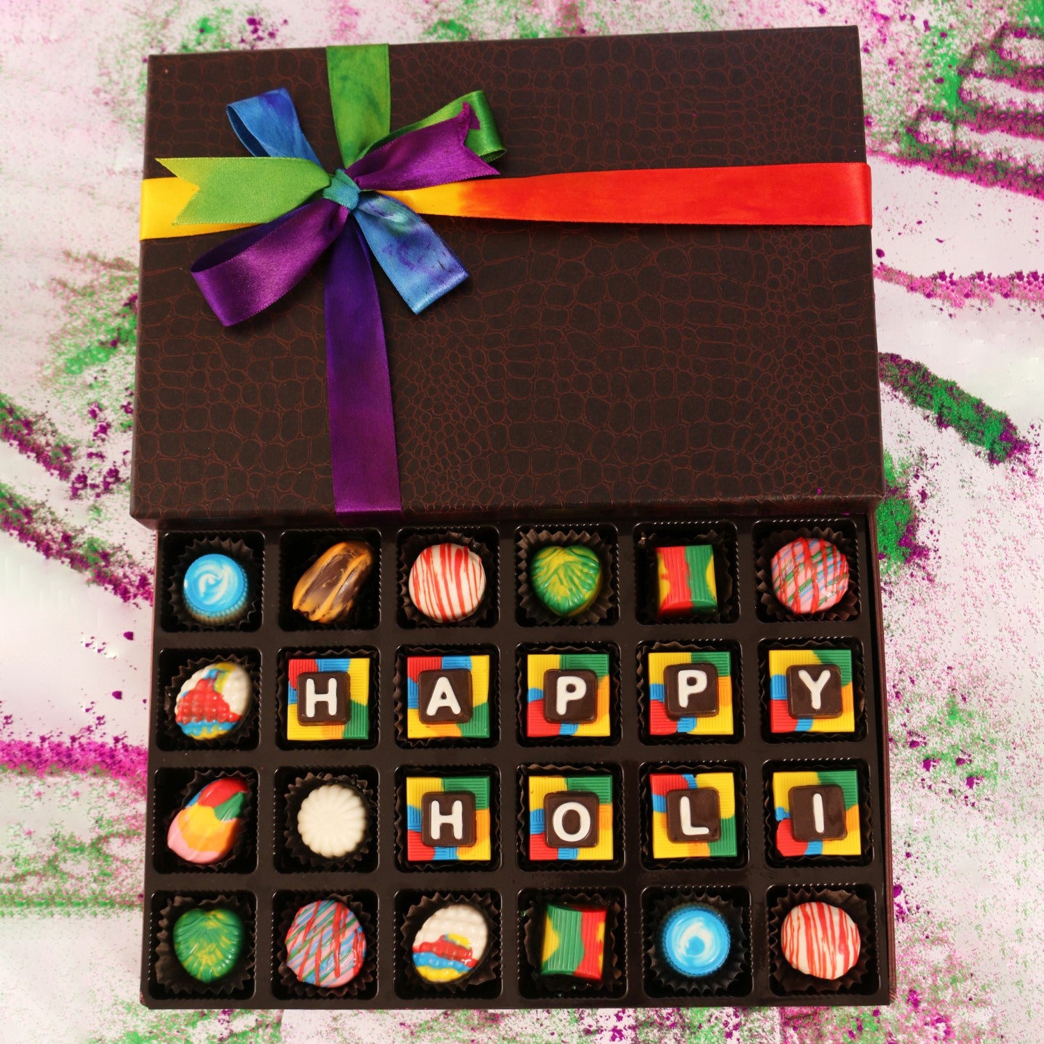 Happy Holi Festive Chocolate Box