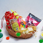 Colourful delight basket