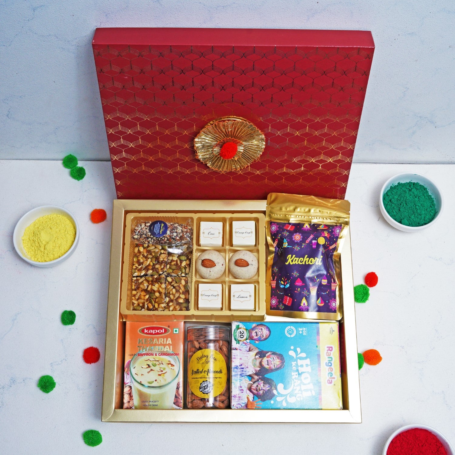 festive colors box