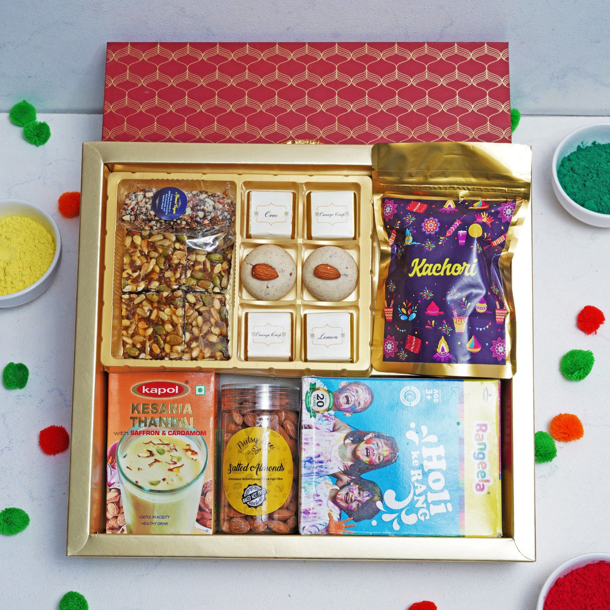 festive colors box