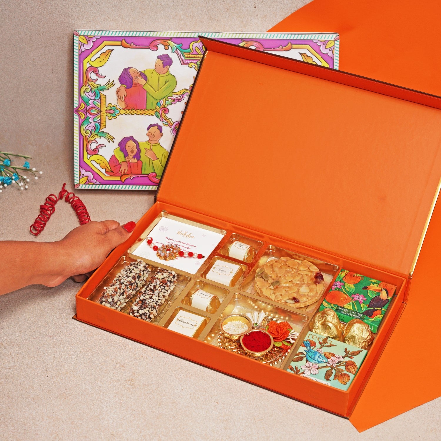 Rakhi Rituals Sweet Box