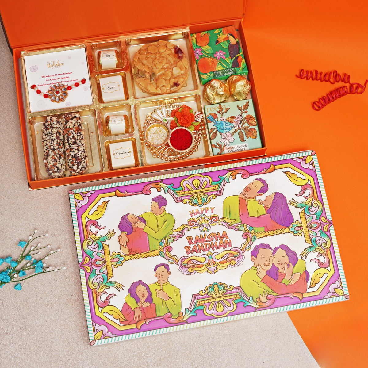 Rakhi Rituals Sweet Box