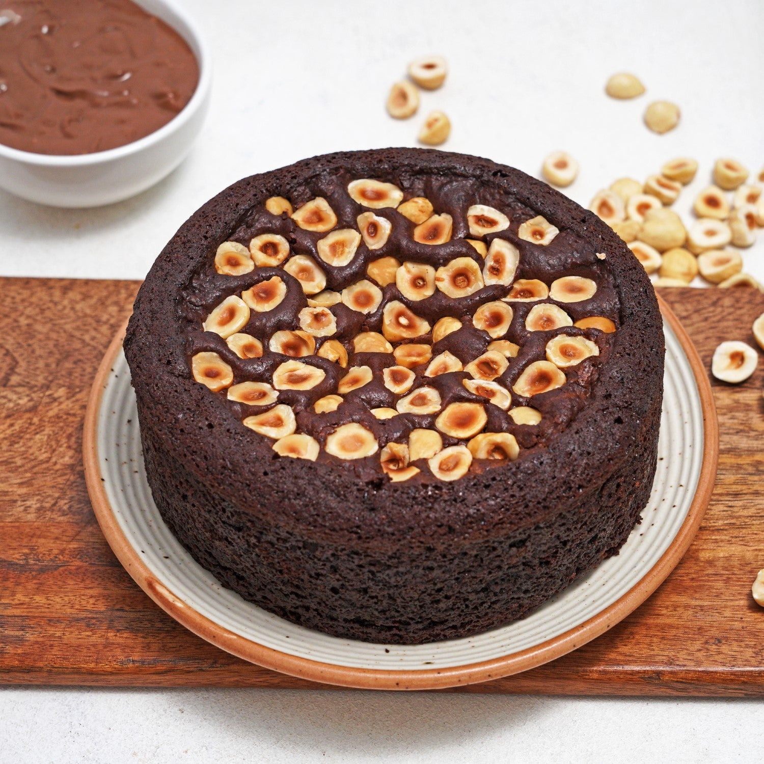 Hazelnut Nutella Tea Cake