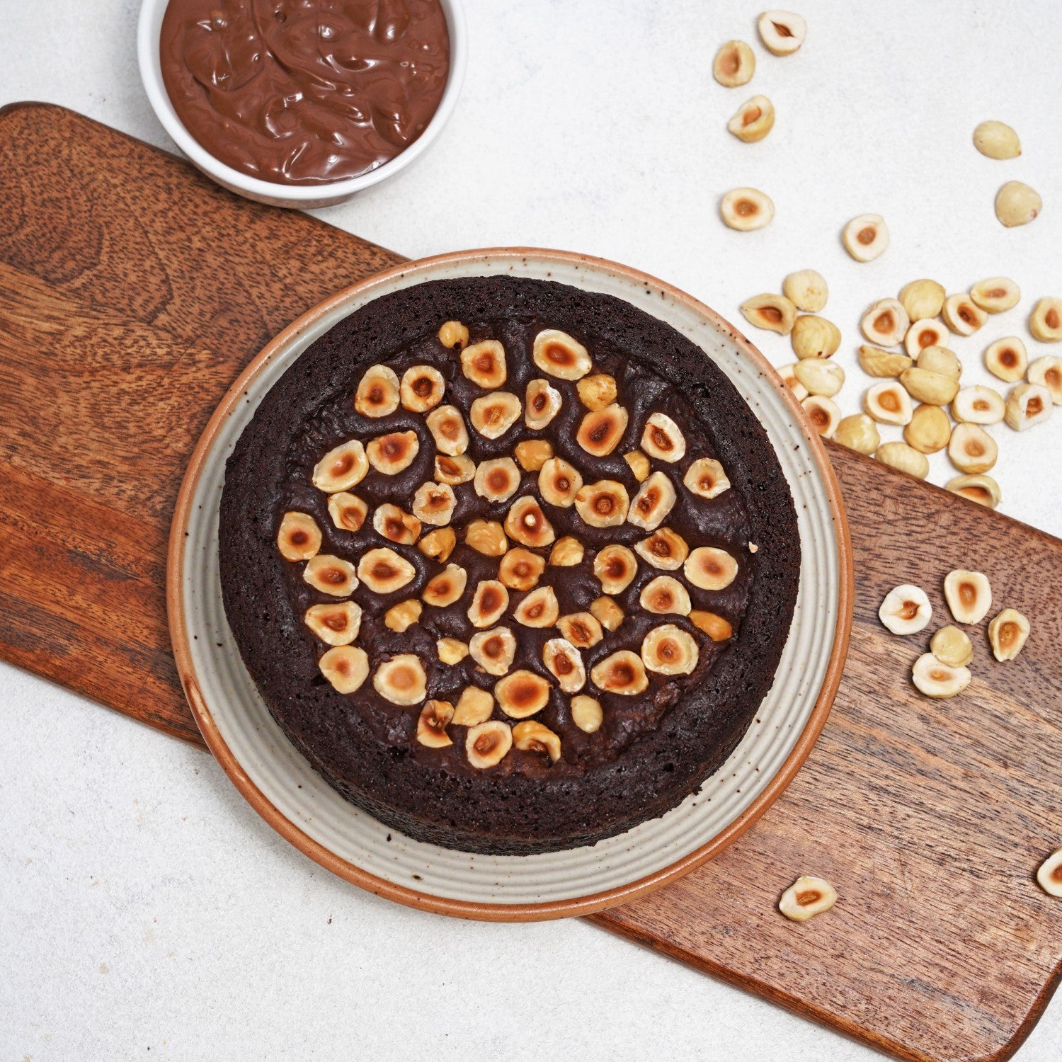 Hazelnut Nutella Tea Cake