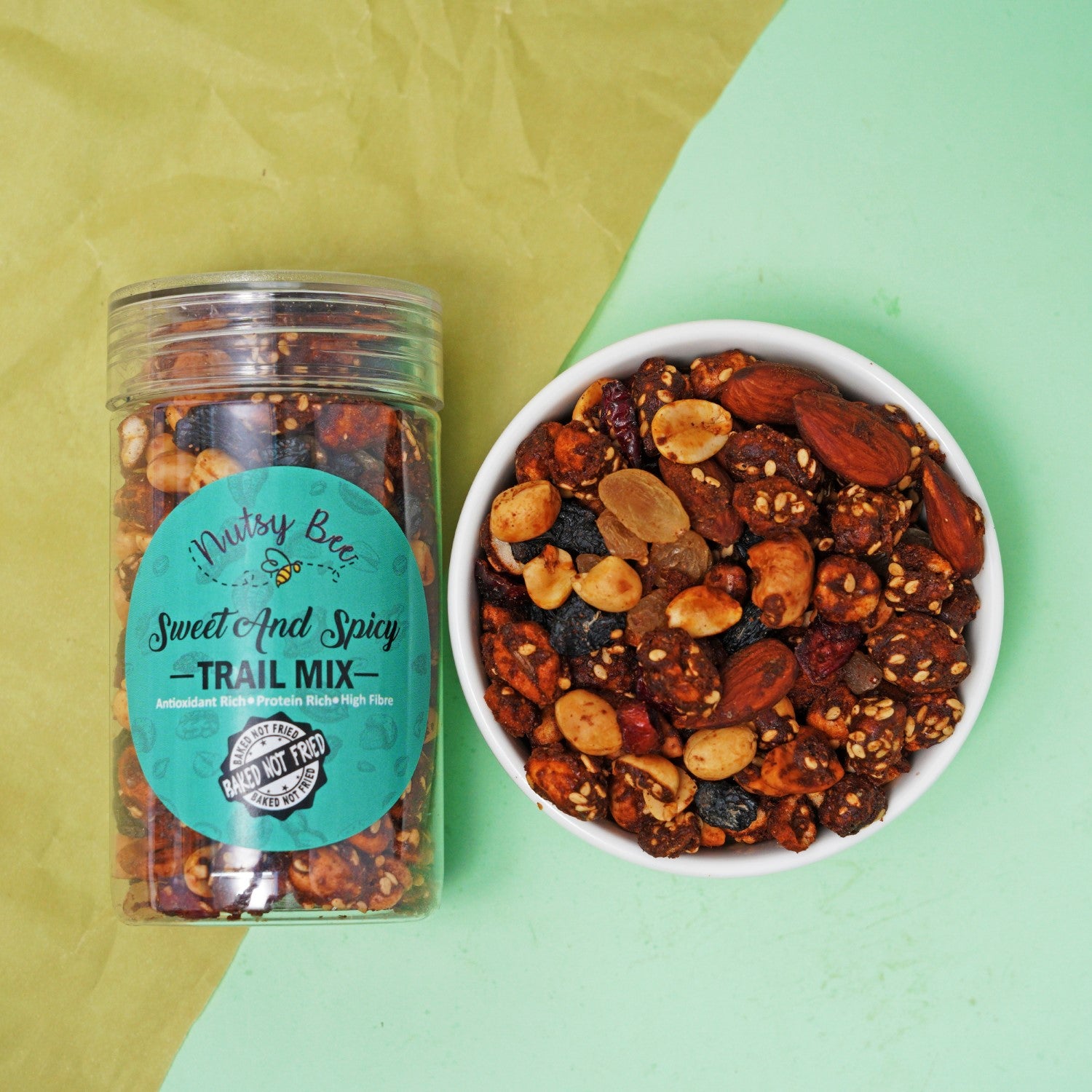 Sweet And Spicy Trail Mix