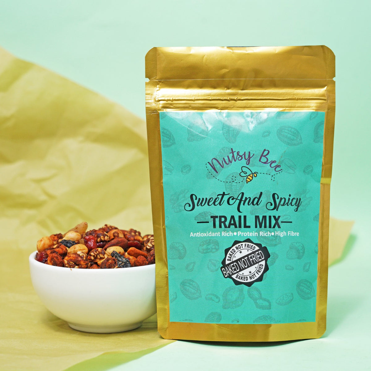 Sweet And Spicy Trail Mix